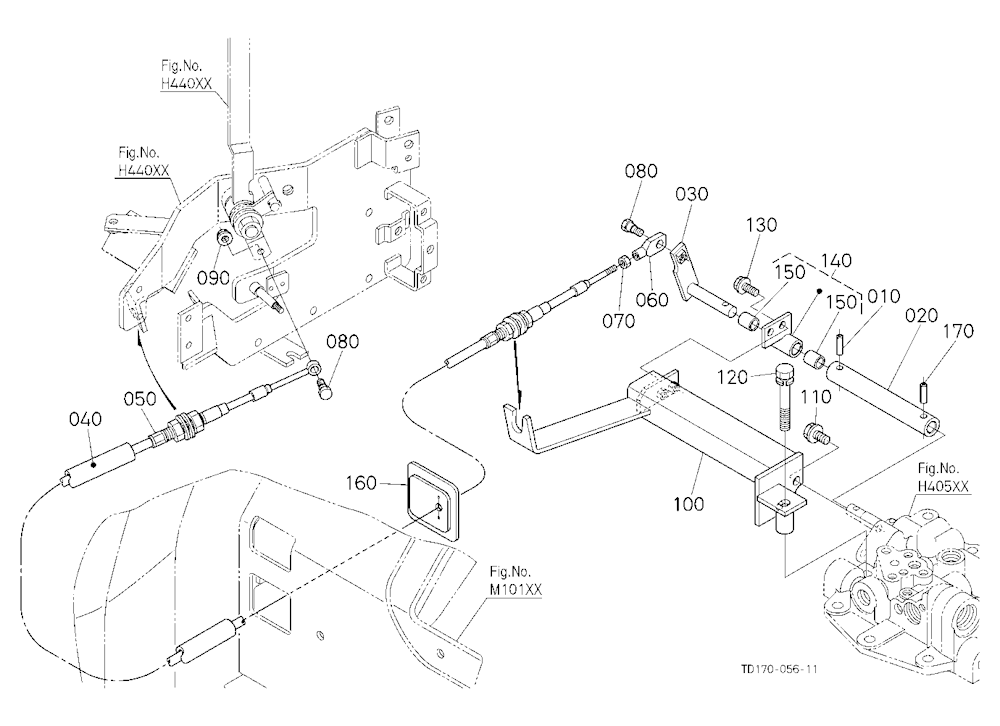 Position And Draft Control Link