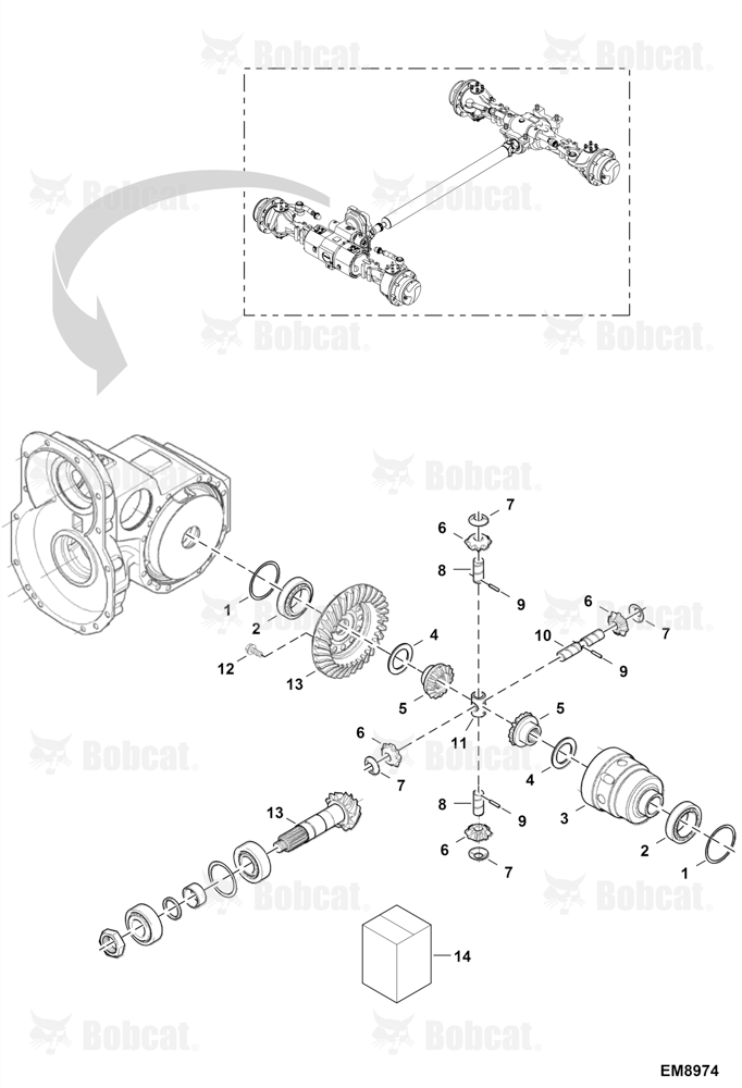Differential - Front Axle
