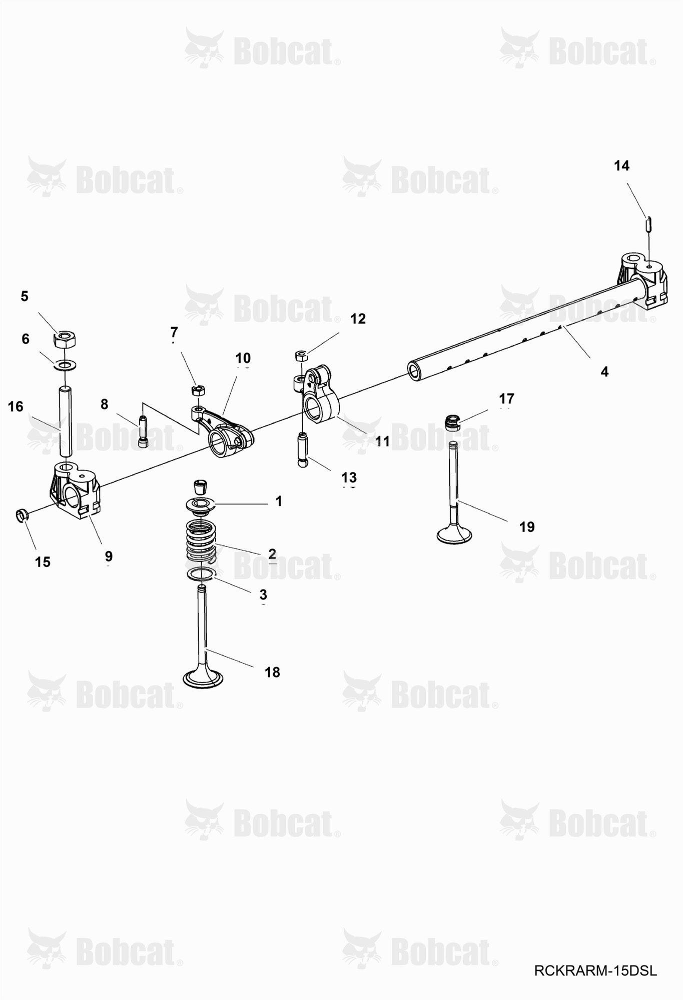 ENGINE, Rocker Arm & Valves