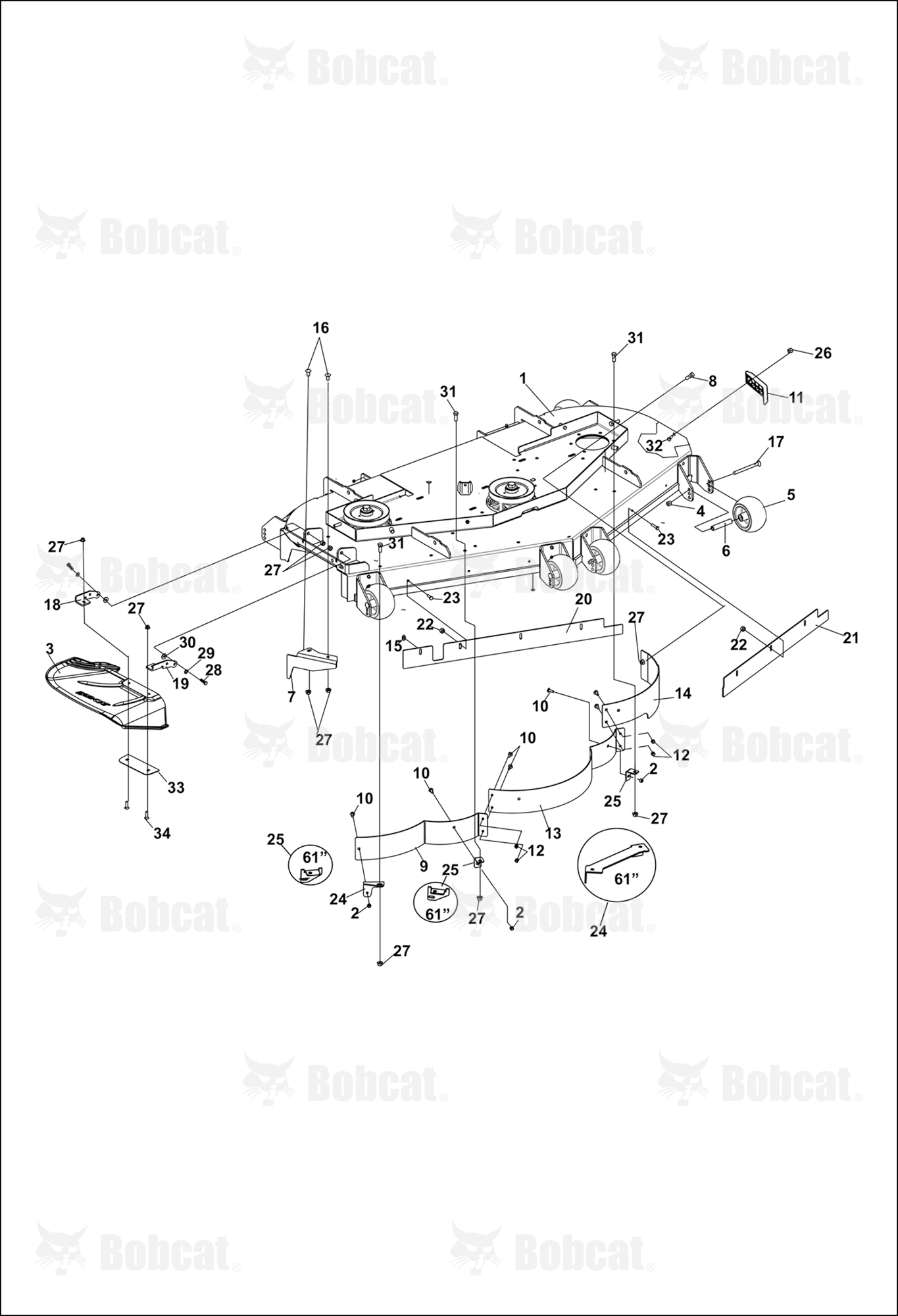52" & 61" CHUTE, Baffles & Edges
