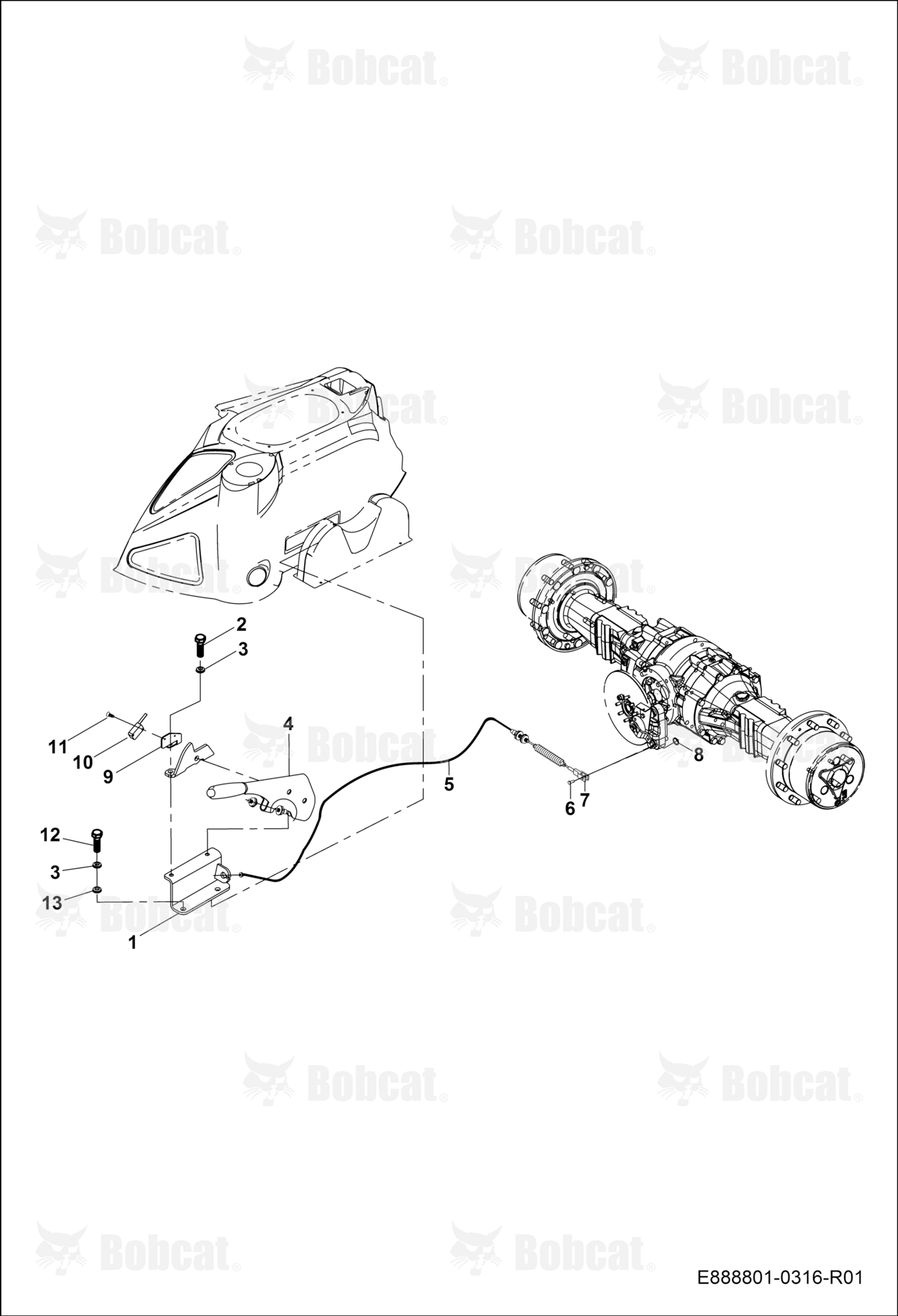 Hand Brake Connections
