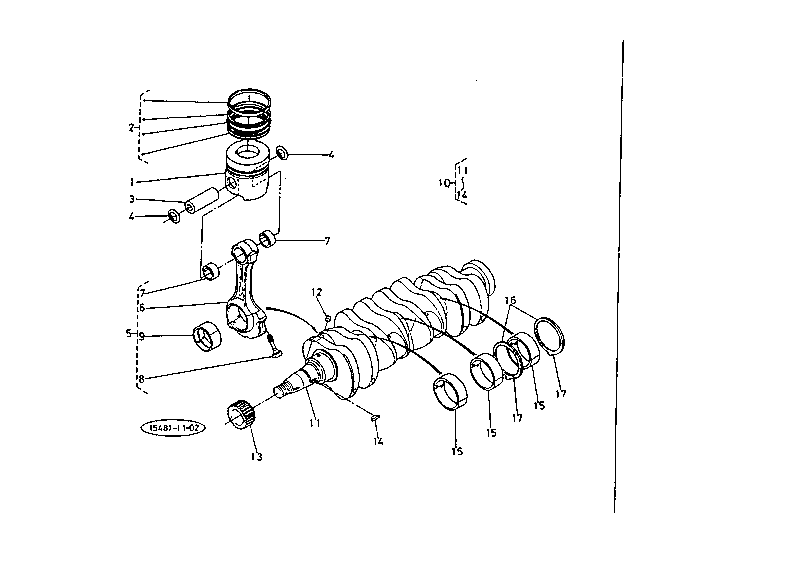 Piston And Crankshaft
