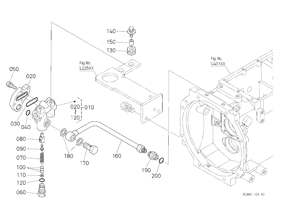 Hydraulic Outlet Block