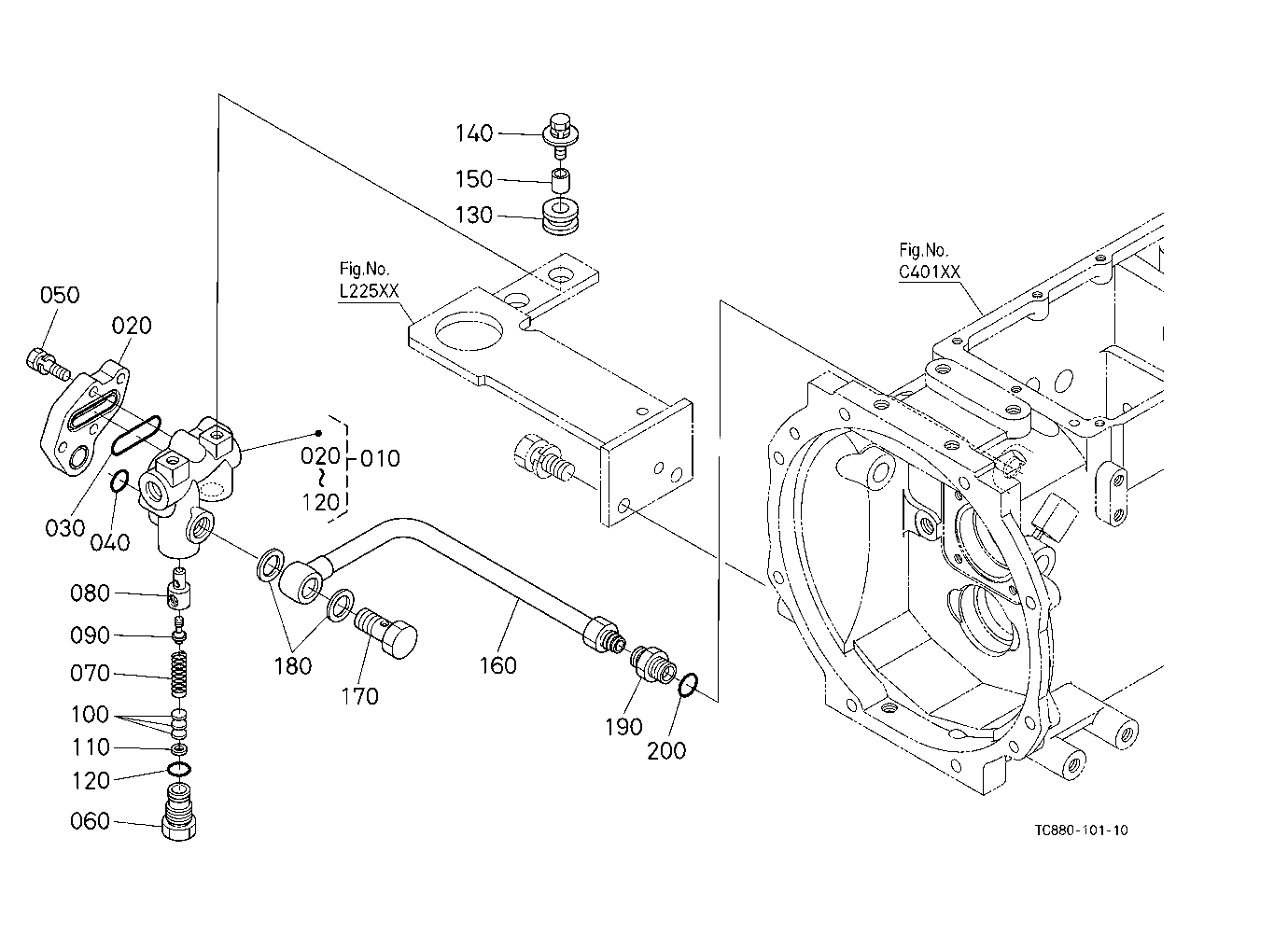 Hydraulic Outlet Block