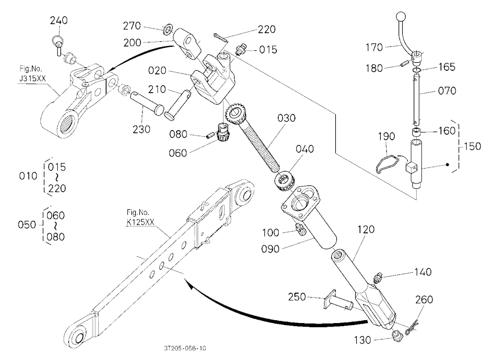 Lift Rod Rh