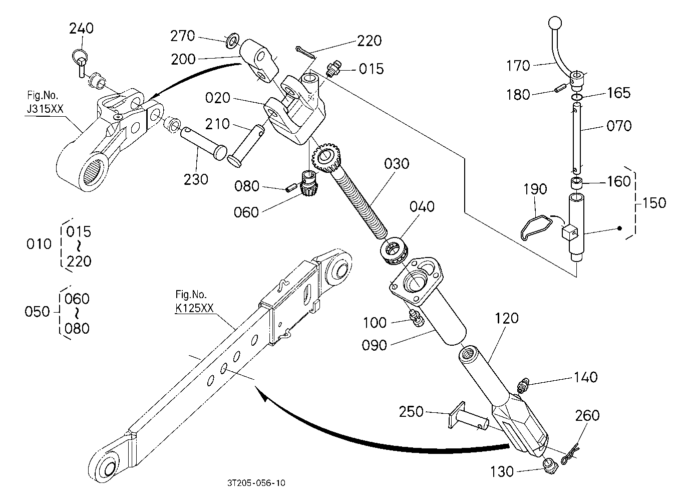 Lift Rod Rh