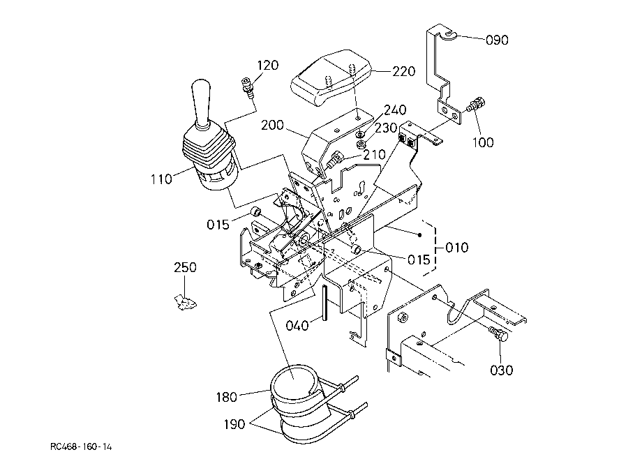 Control Lever (Lever Rh)