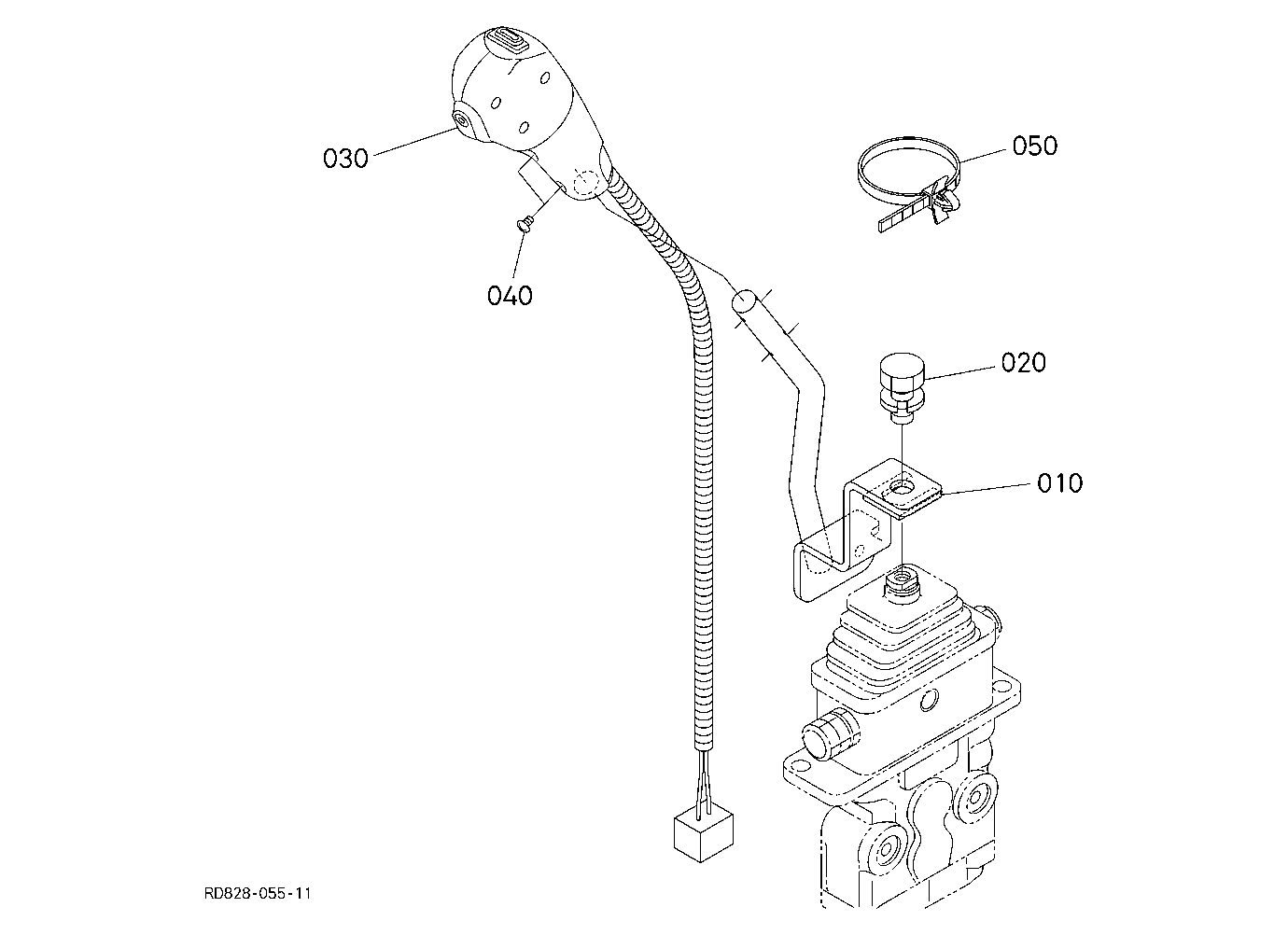 Control Lever (Blade) [Angle Blade Type]