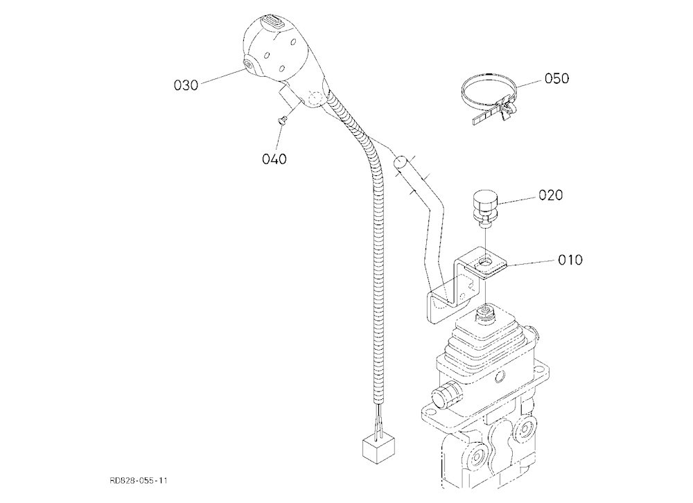 Control Lever (Blade) [Angle Blade Type]