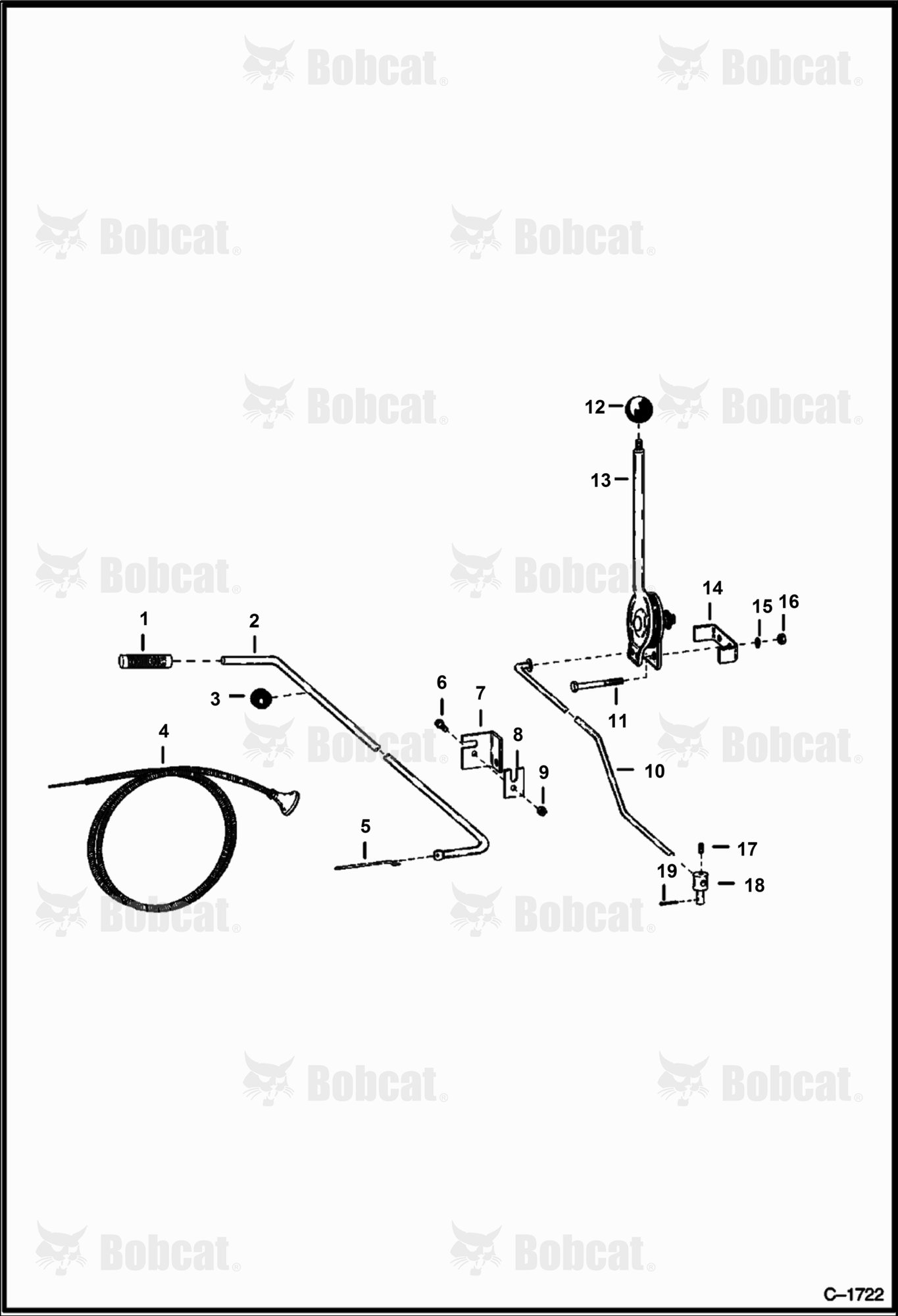Throttle & Choke Control Linkage