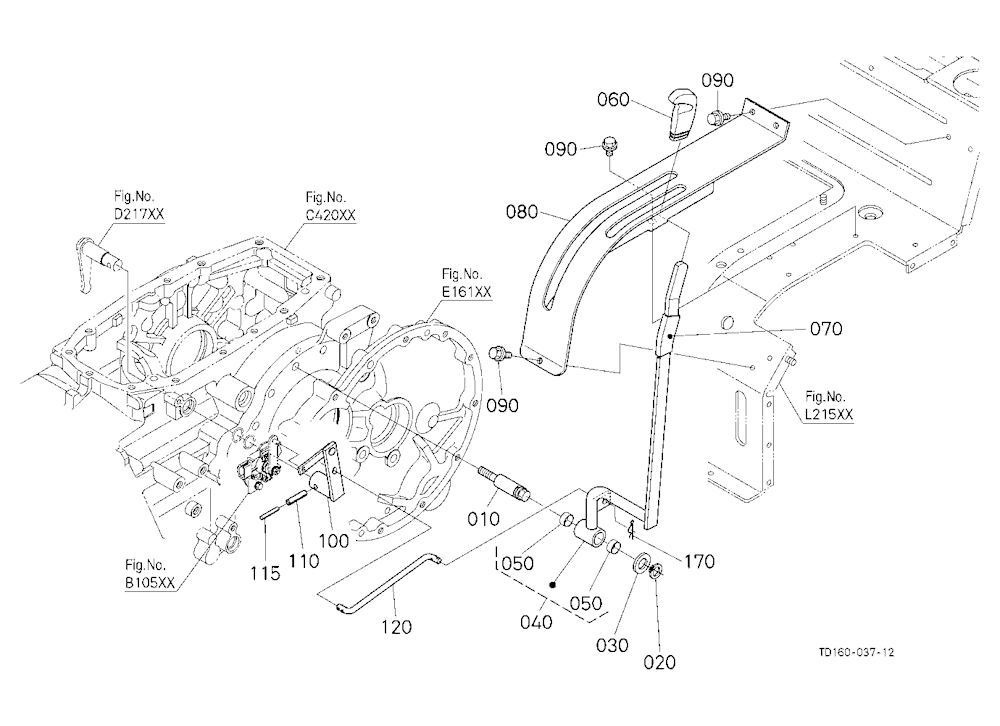 Range Gear Shift Lever