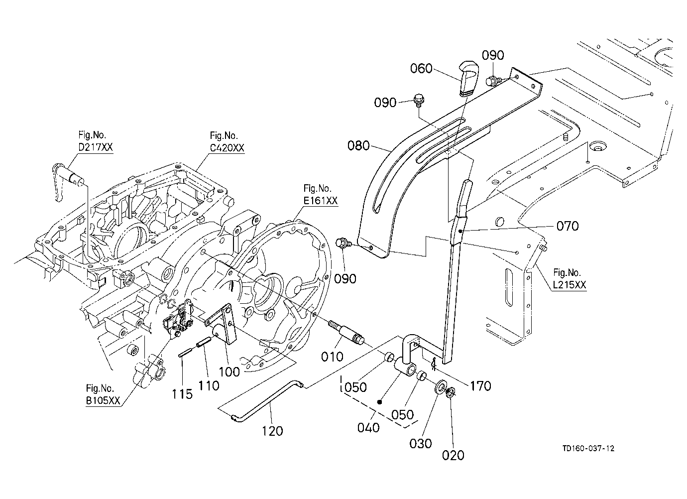 Range Gear Shift Lever