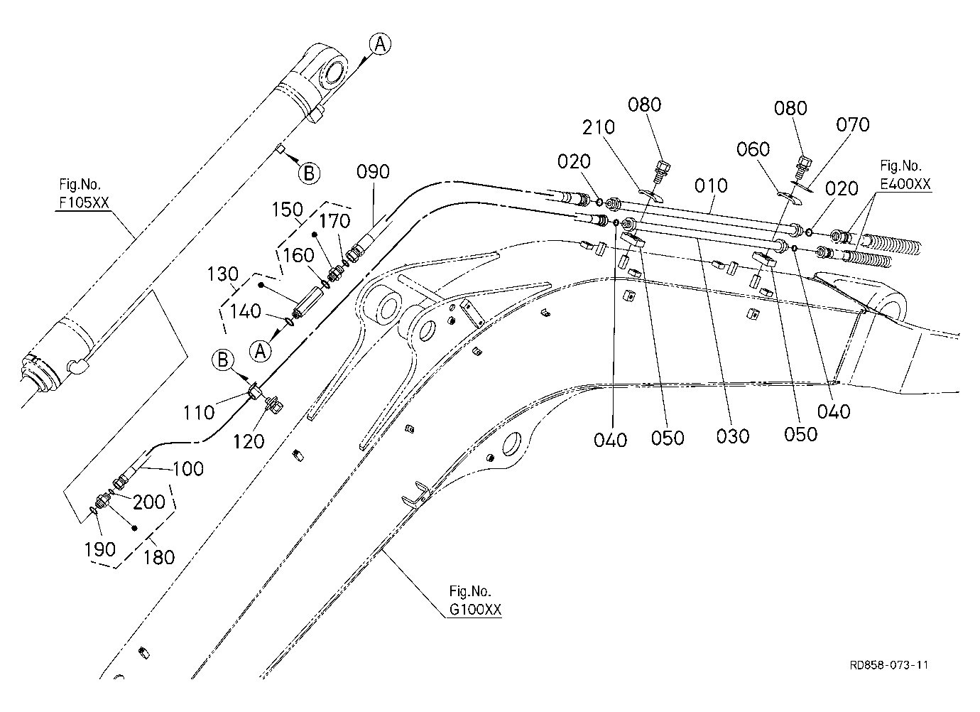 Oil Piping (Arm 2)
