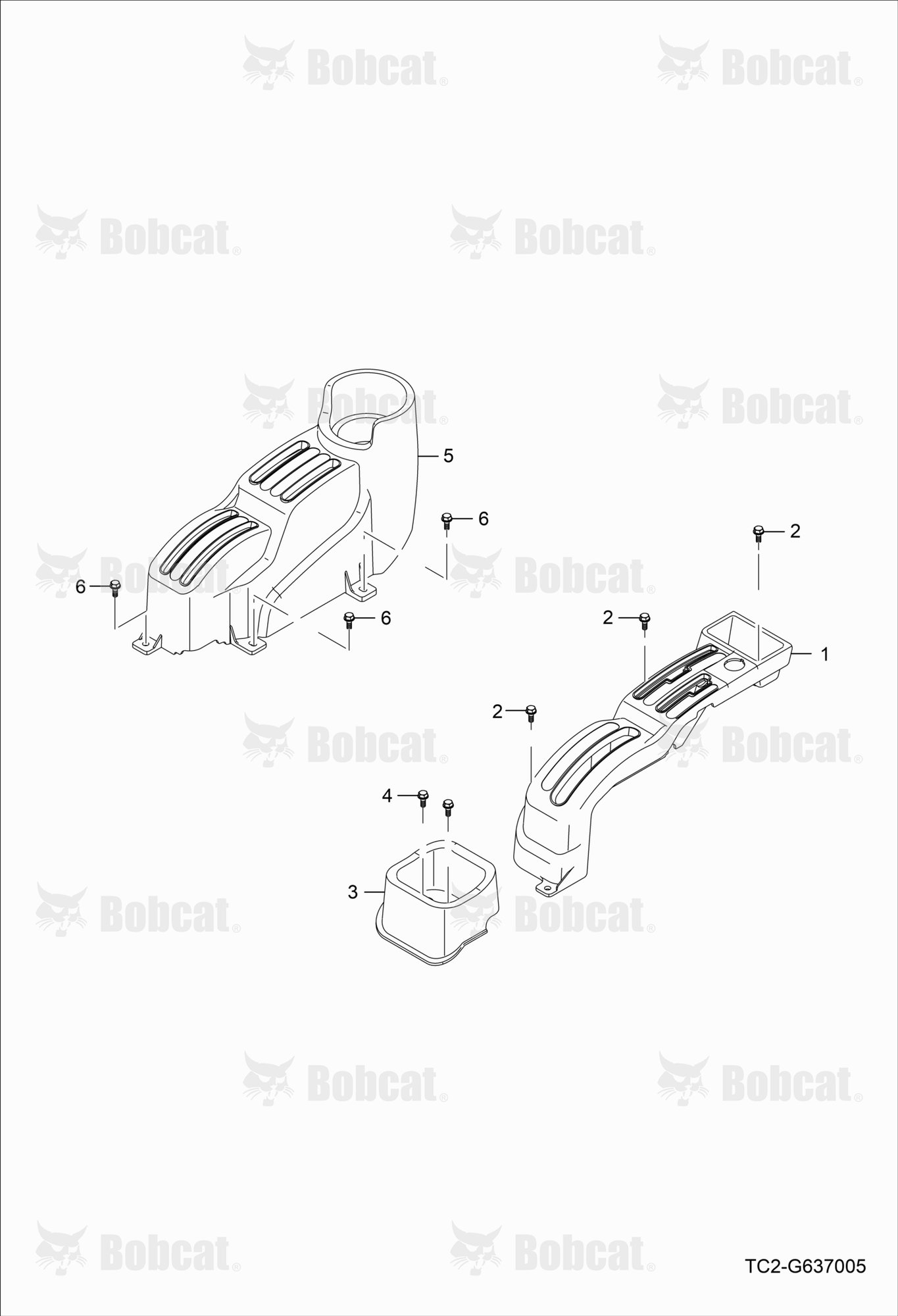 Lever Guide Group (ROPS)