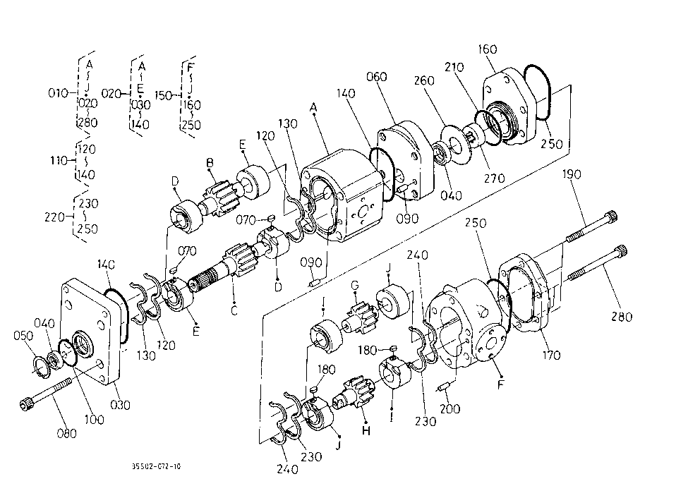 Hydraulic Pump [Component Parts]
