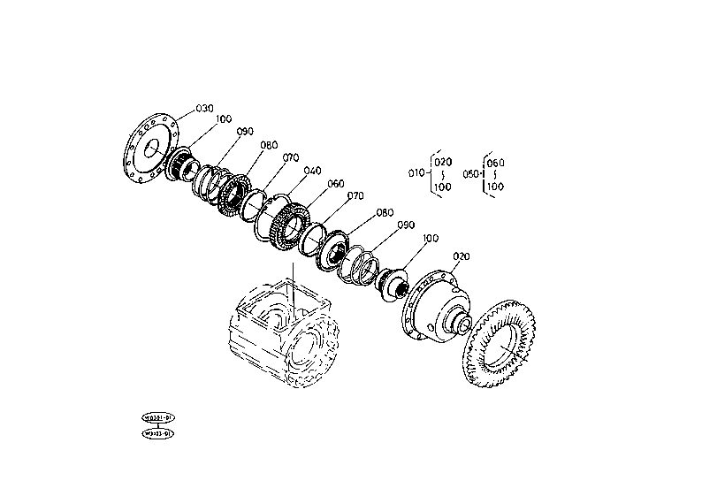 Front Differential Case (No-Spin)