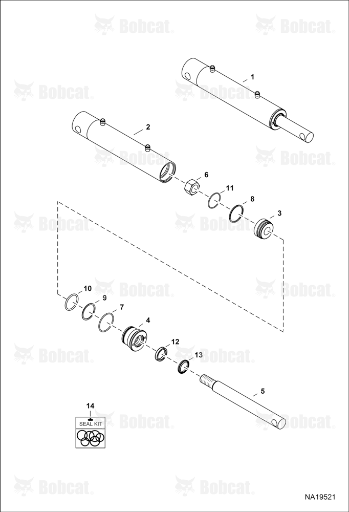 QUICK-TACH (Cylinder) B53A11001 - B53A12542