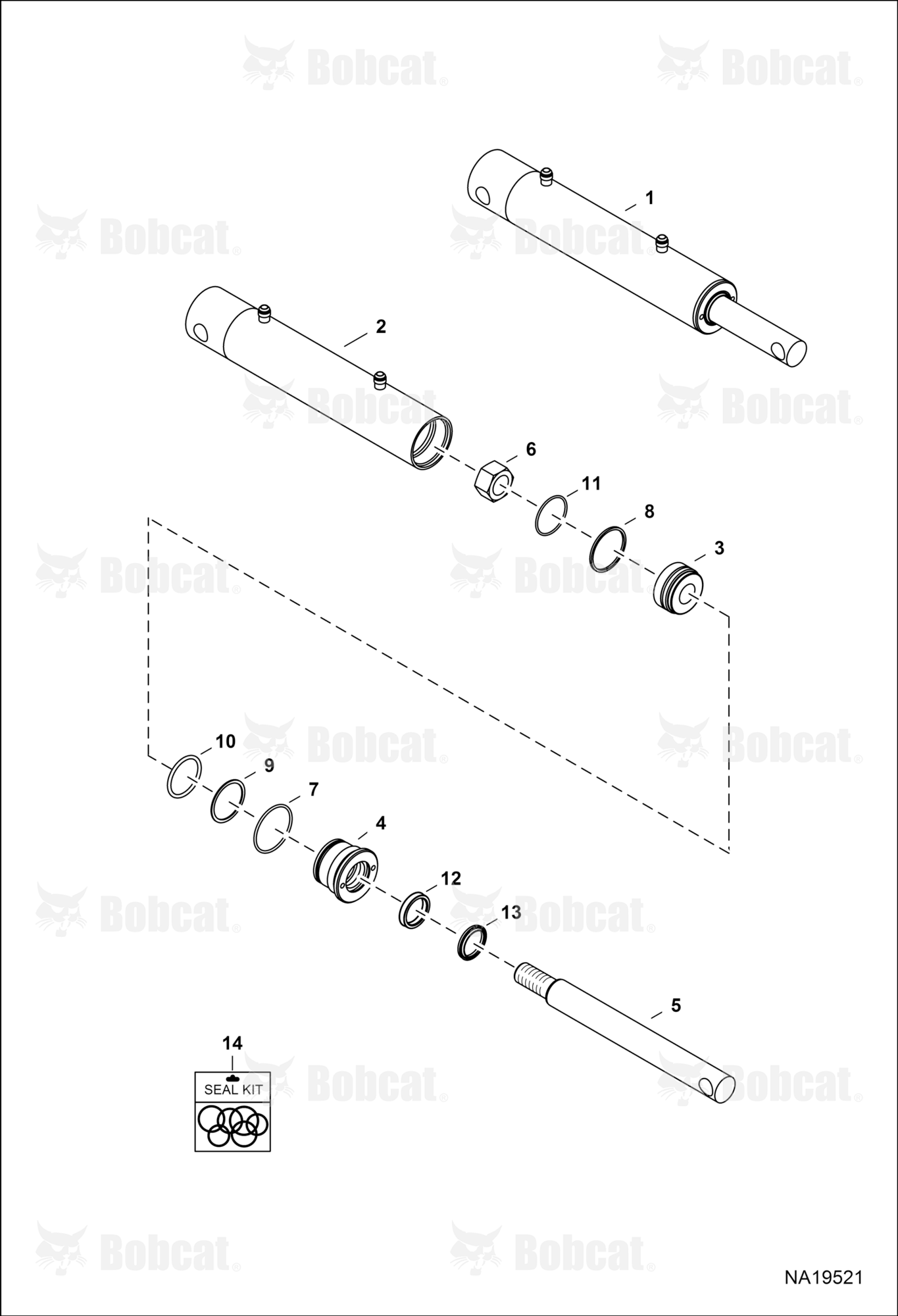 QUICK-TACH (Cylinder)  B53A11001 - B53A12542