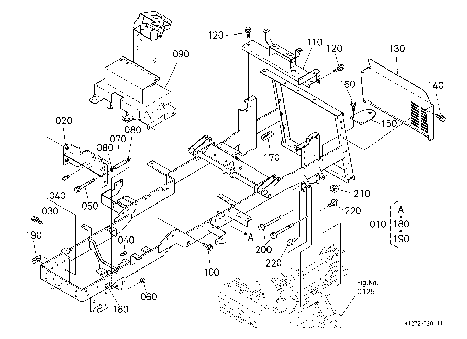 Main Frame/Steering Support