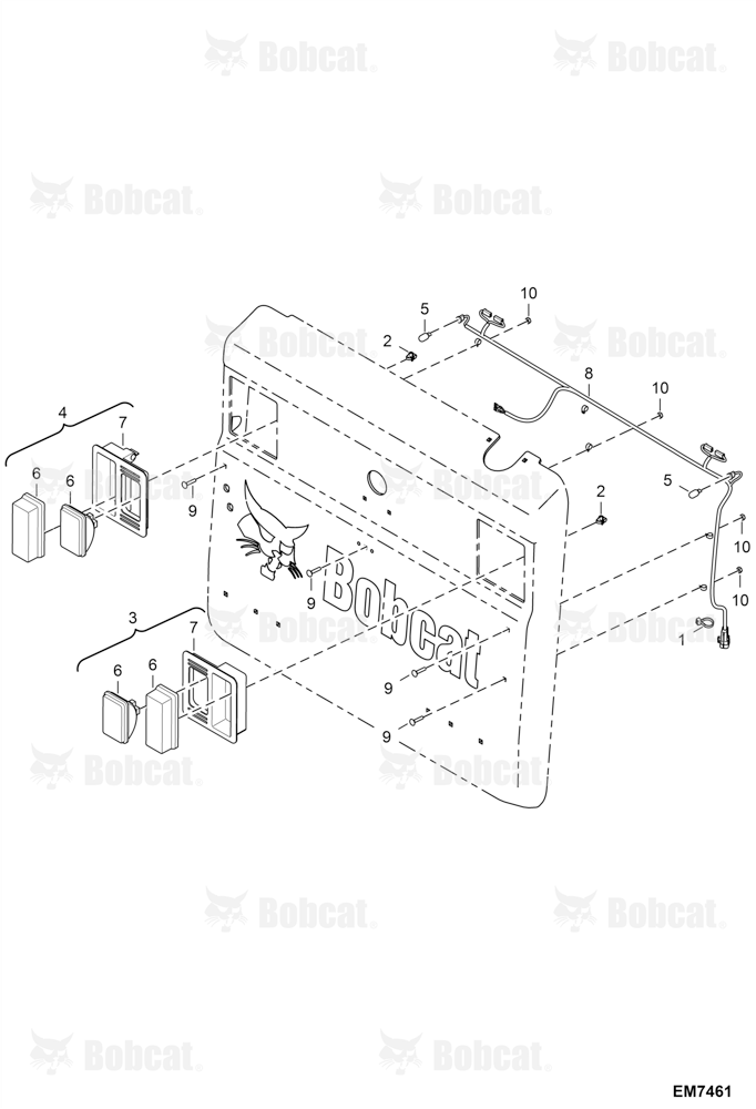 Rear Lights (J W Speaker) (3-Way Light to Harness Connection)