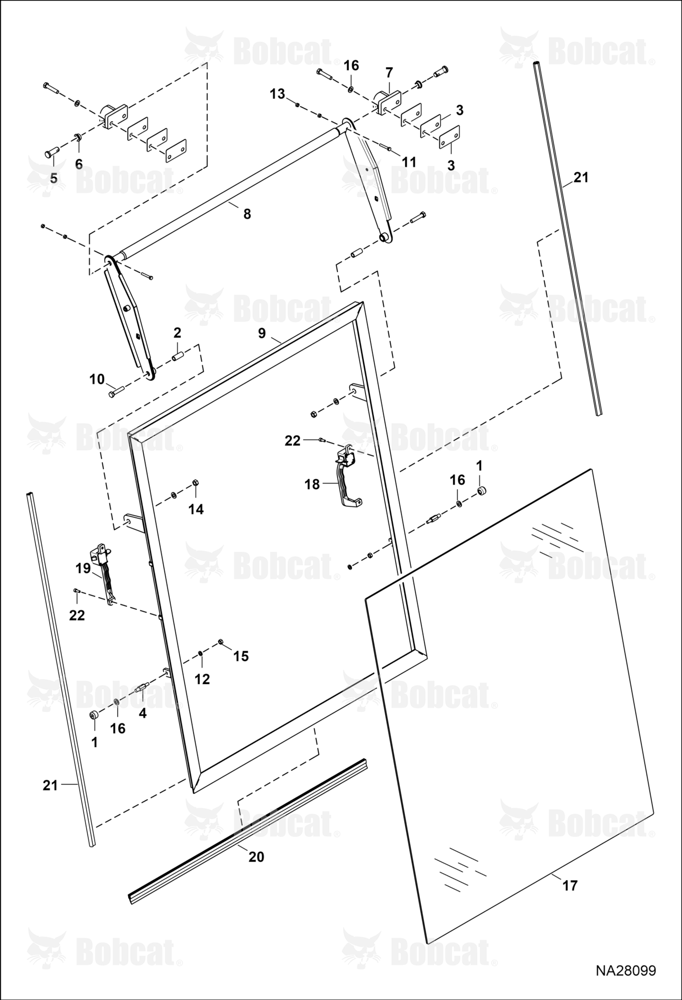 Operator CAB (Rear Window Assembly)