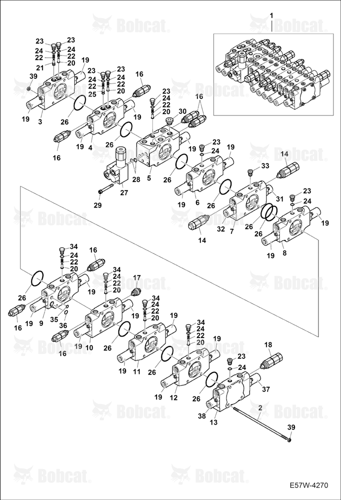 Control Valve (Fixed Boom)
