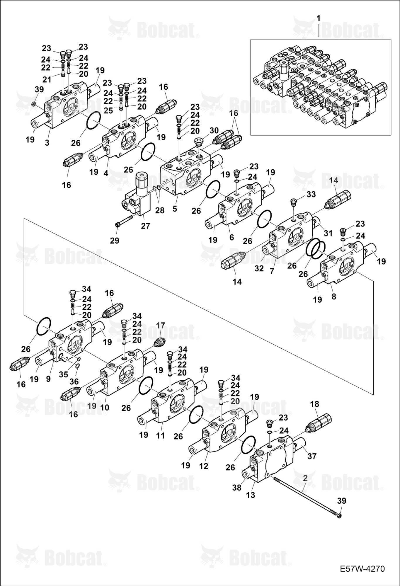 Control Valve (Fixed Boom)