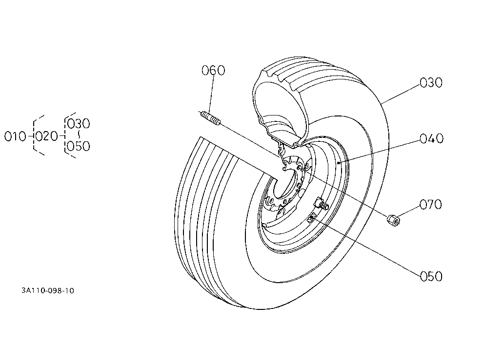 Front Wheel (7.50-16)