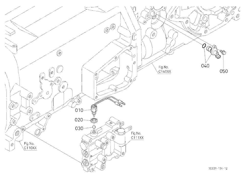 Switch/Sensor (Clutch Housing/Transmission Case)