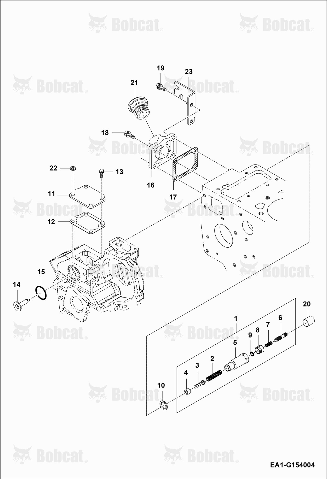 Engine Stop Lever Group