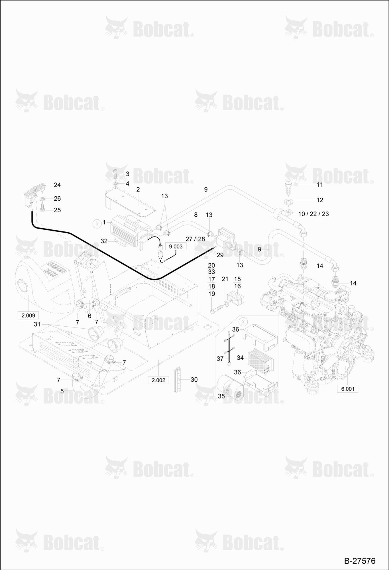 Heating (Engine S/N XXXX/0280 & Above)