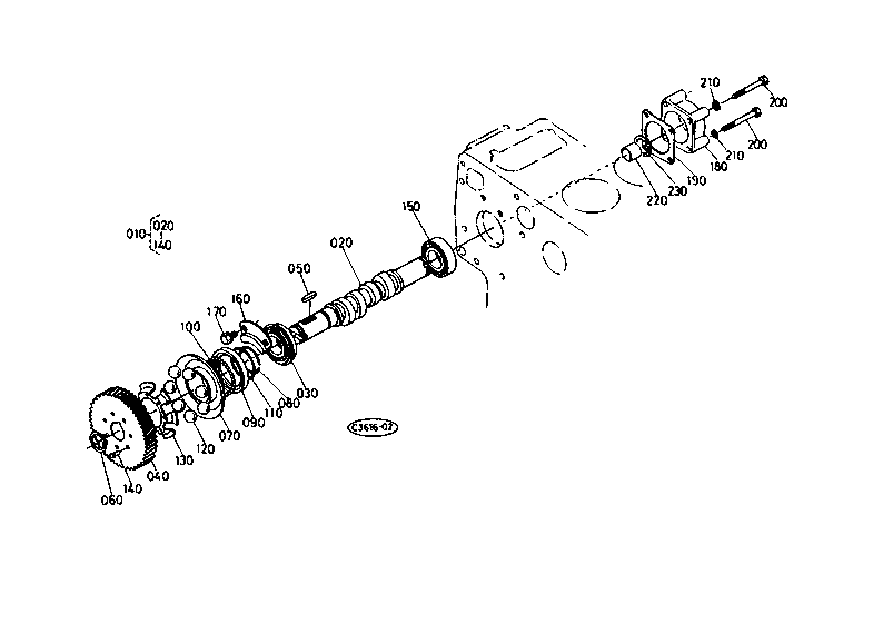 Injection Pump Camshaft (2)