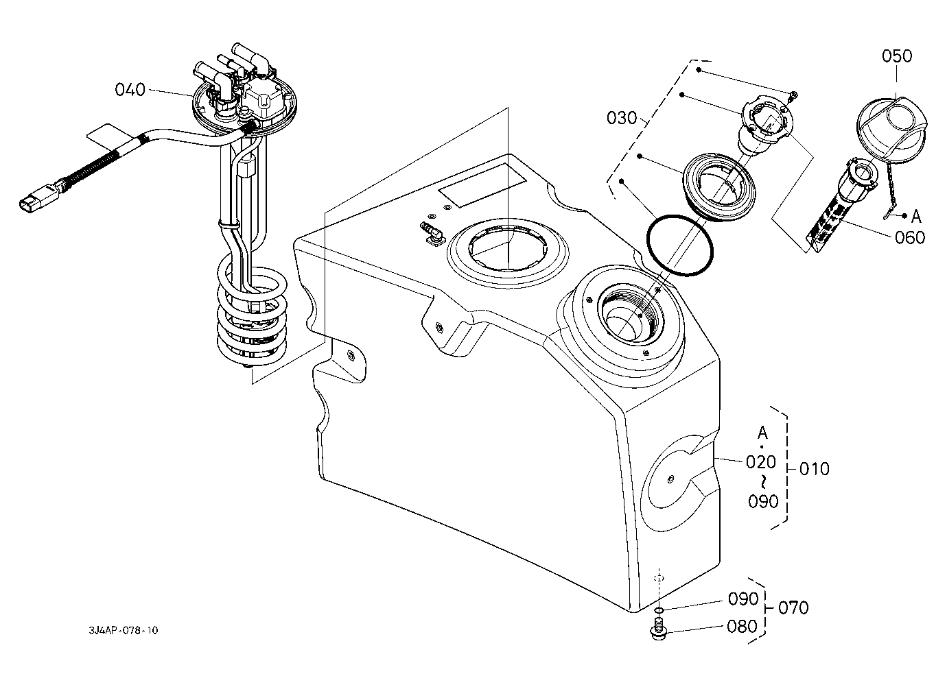 Diesel Exhaust Fluid Tank [Component Parts]