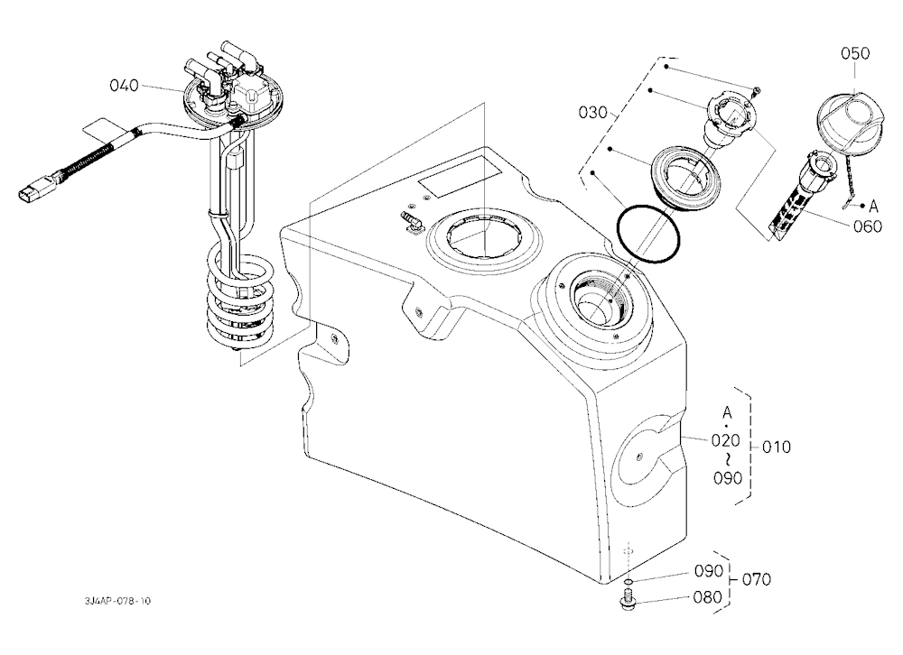 Diesel Exhaust Fluid Tank [Component Parts]