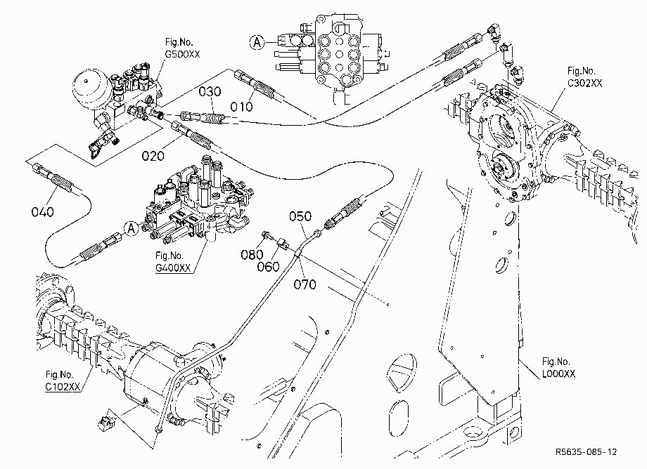 OIL PIPING (TRAVEL)