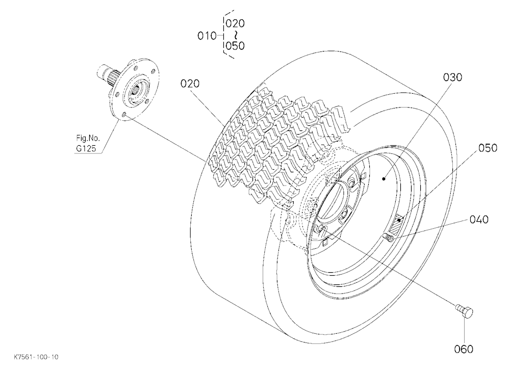 Front Wheel(23*10.5-12)