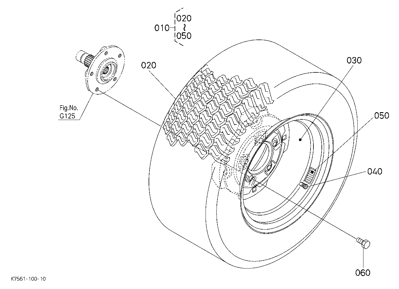 Front Wheel(23*10.5-12)