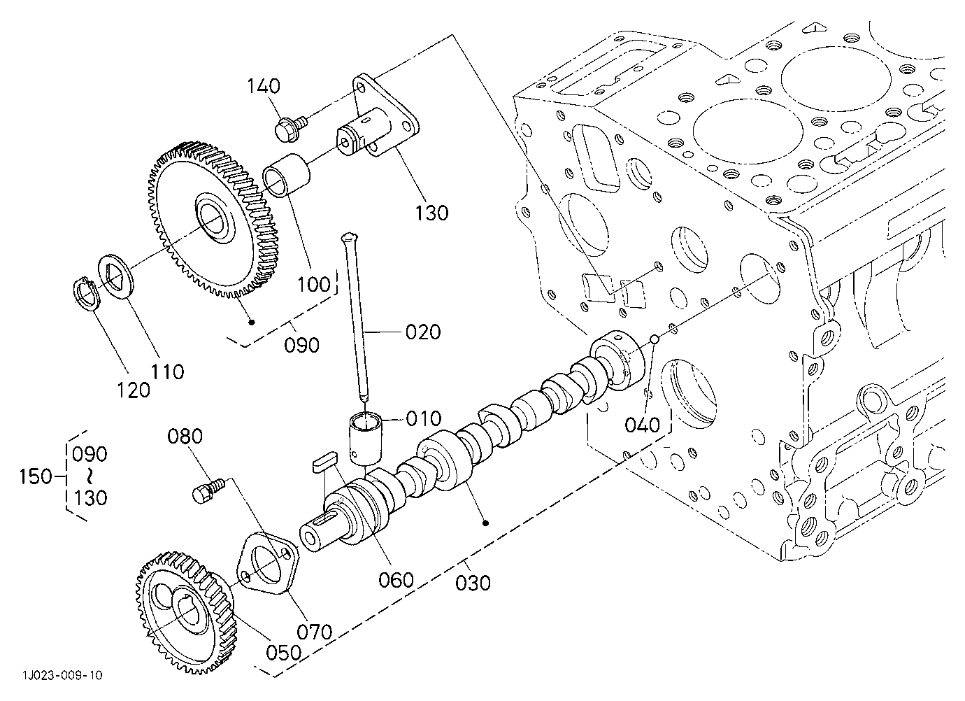 Camshaft And Idle Gear Shaft