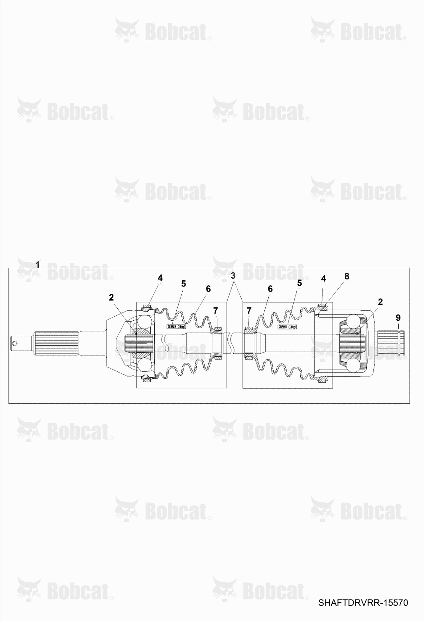 Drive TRAIN, Rear Half Shaft