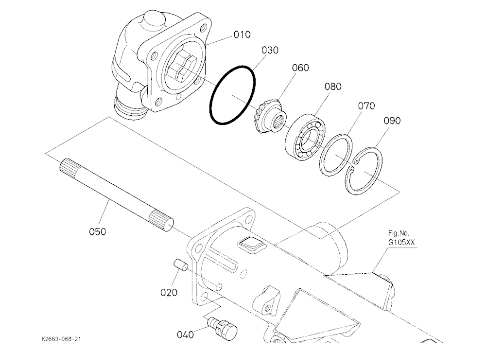 Bevel Gear Rh