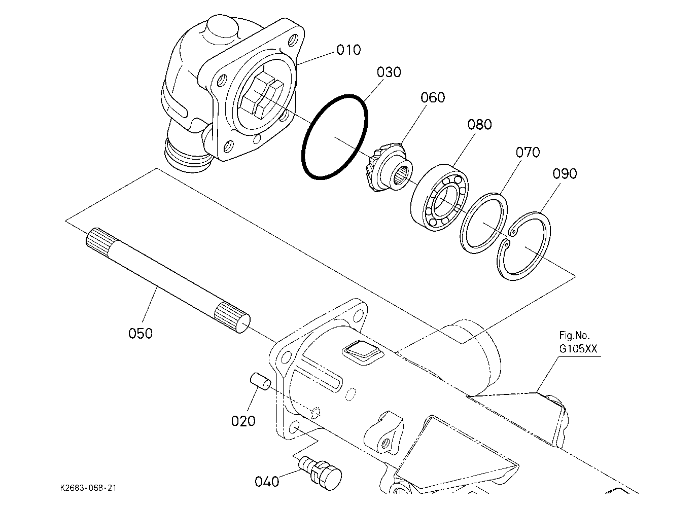 Bevel Gear Rh