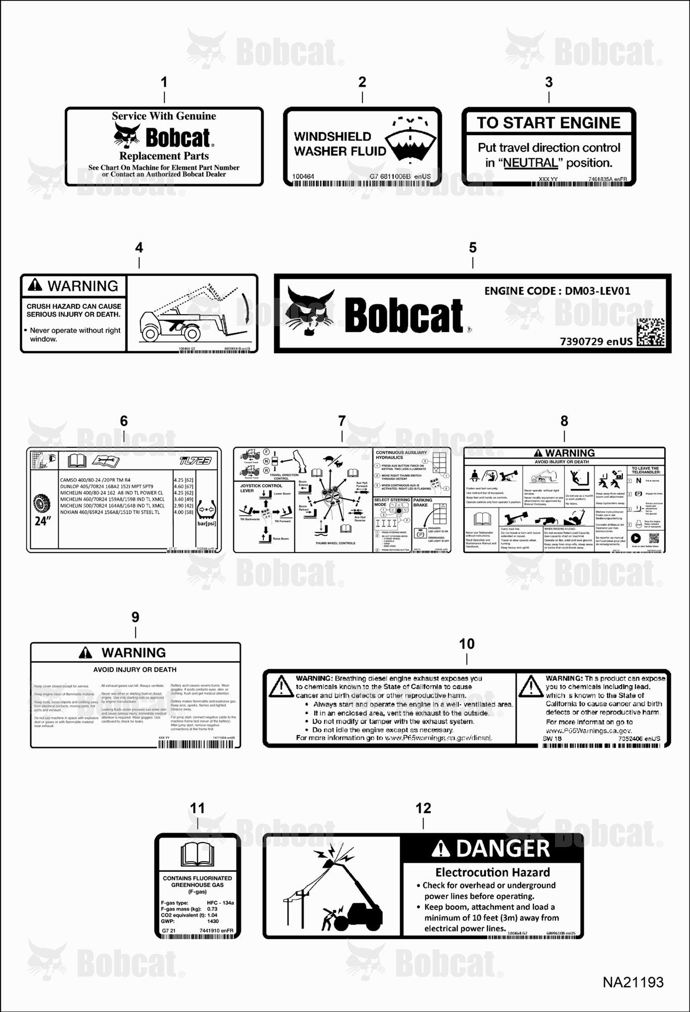 Decals (Inside)