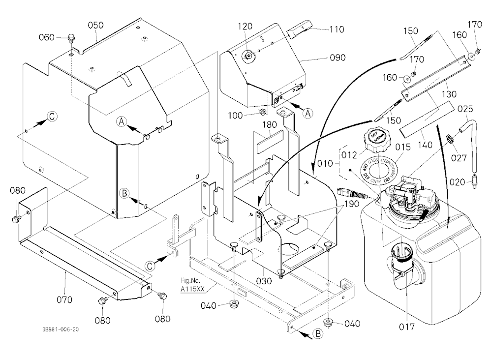Diesel Exhaust Fluid Tank [Old]