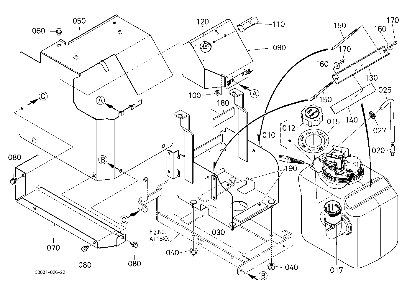 Diesel Exhaust Fluid Tank [Old]