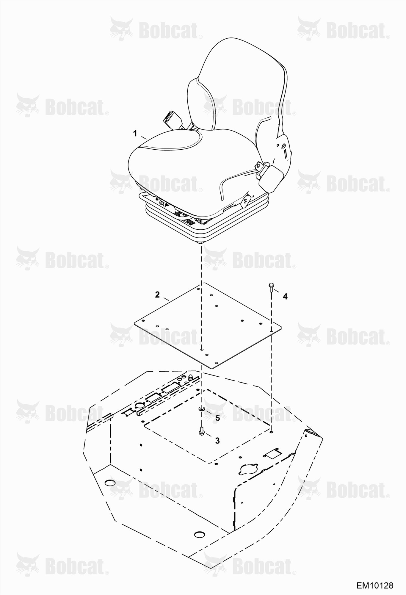 Operator Seat (Basic) (Air Suspension)