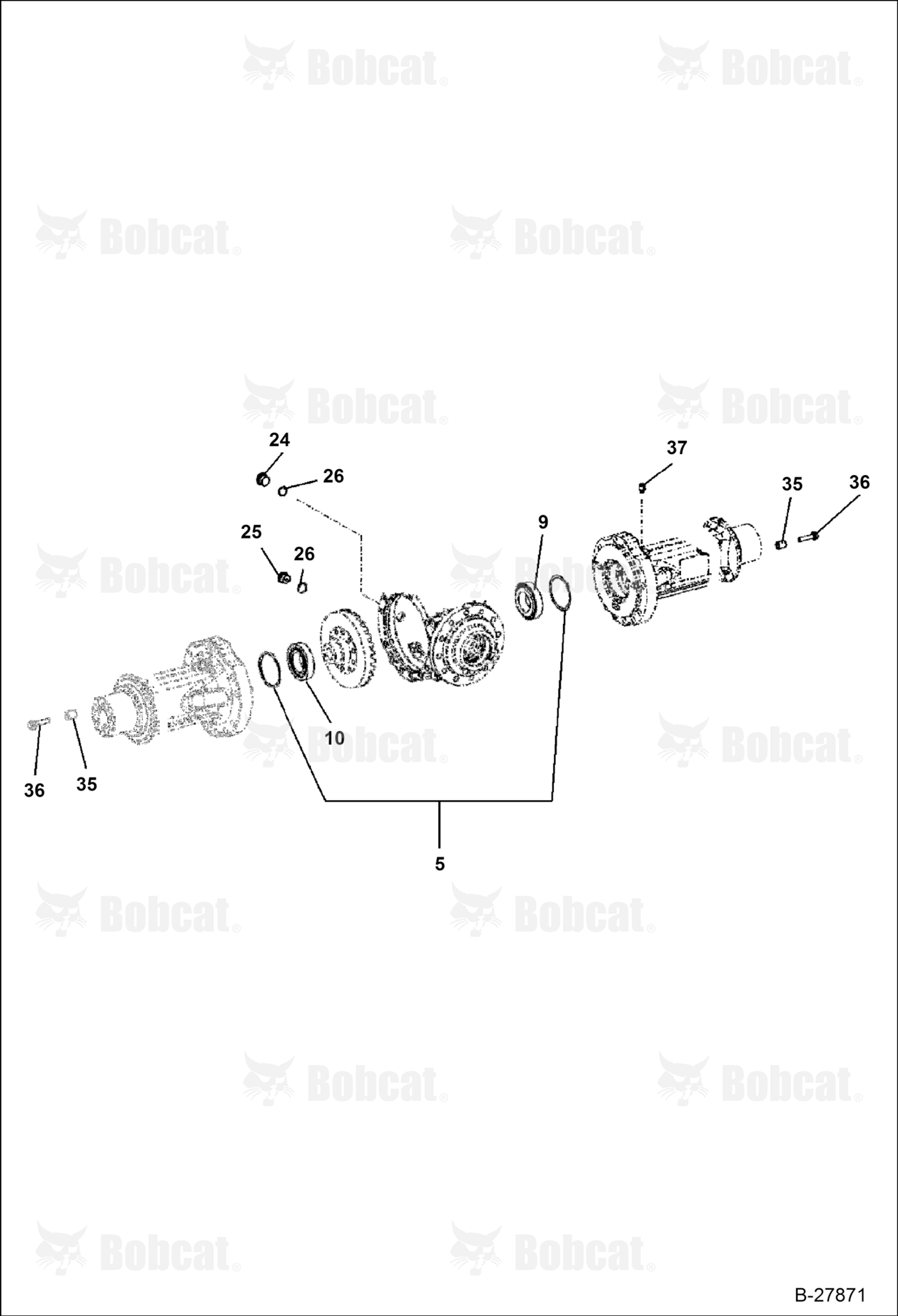 Differential Bearings (Replacement Axle - 5904661671)