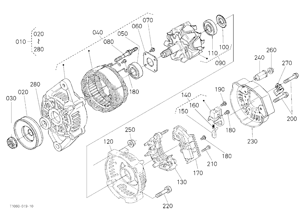 Heater Kit (Alternator) [Component Parts] [Option]