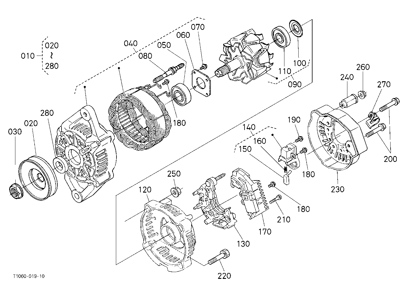 Alternator (Component Parts)