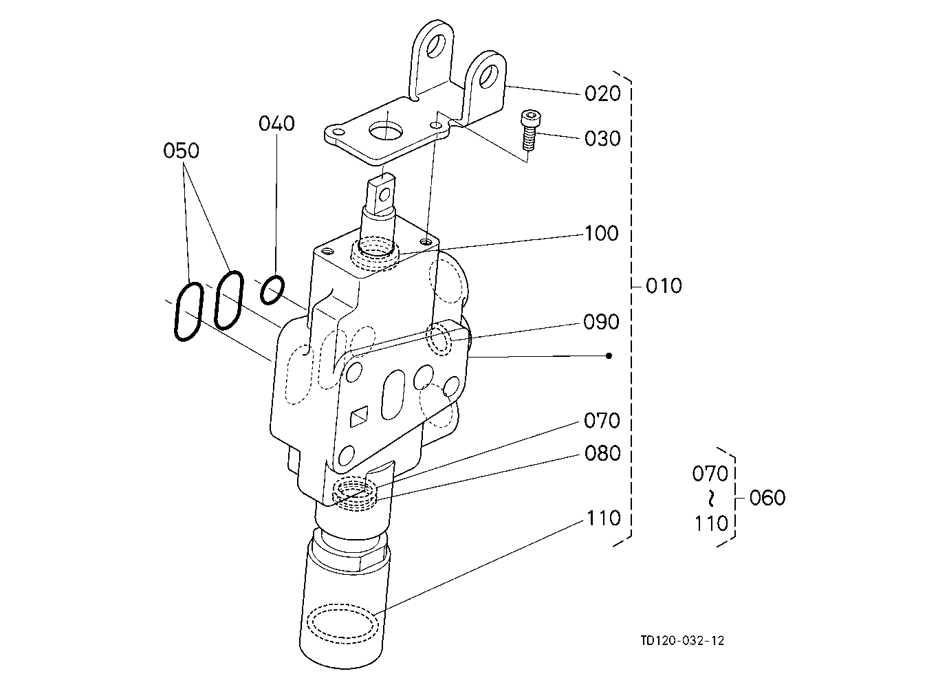 Auxiliary Control Valve (Floating)(W/G No.L8309) [