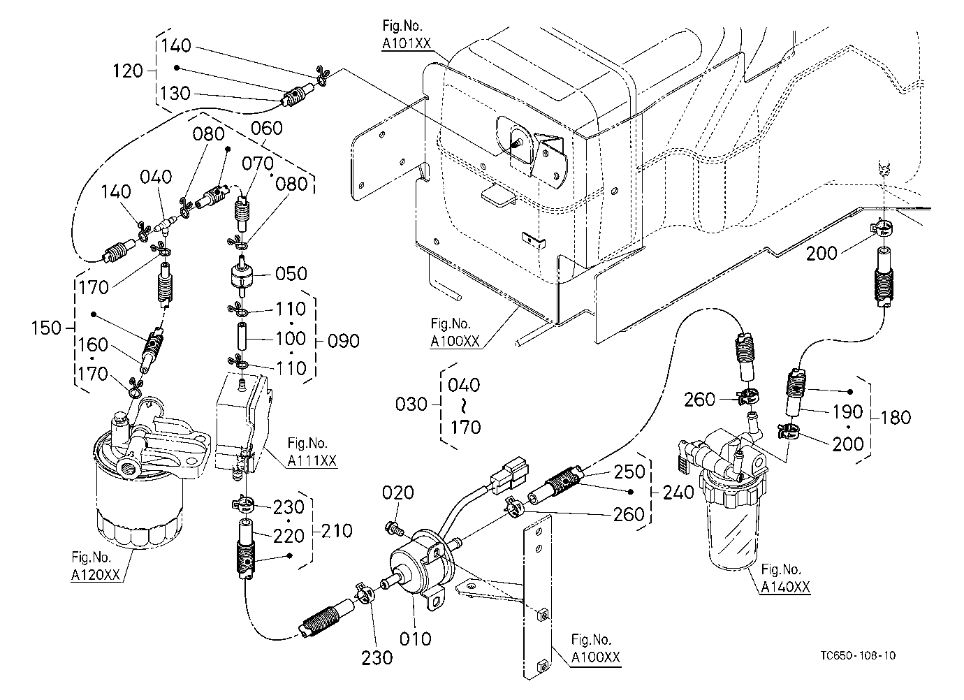 Fuel Pipe (Separator/Fuel Pump)